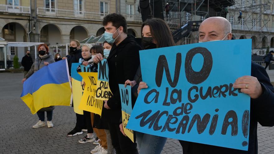 Acampa convoca una concentración en A Coruña para exigir el fin de la guerra en Ucrania