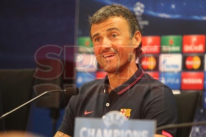 Rueda prensa de Luis Enrique y Neymar