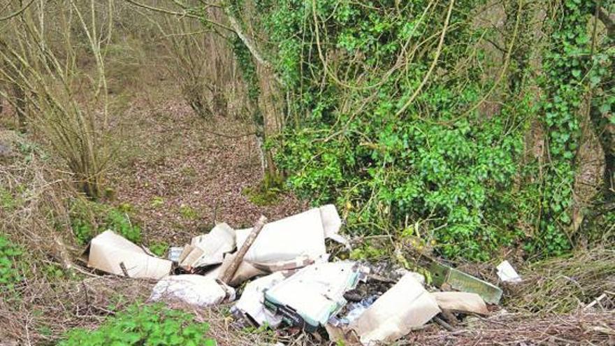 Denuncian tres vertederos ilegales en Celoriu (Llanes)