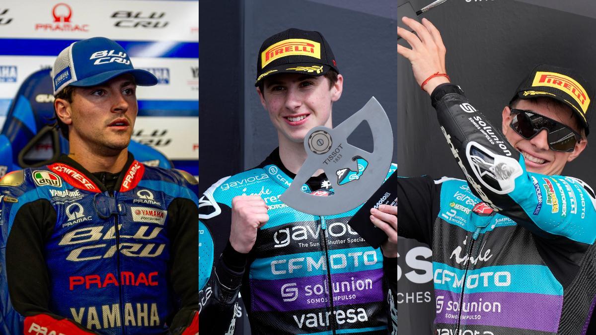 Izan Guevara, Máximo Quiles y David Alonso, tres pilotos con mucha proyección