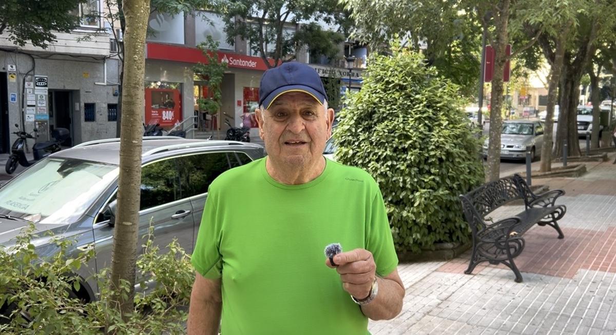 Juan Doncel, camionero jubilado desde hace 16 años.