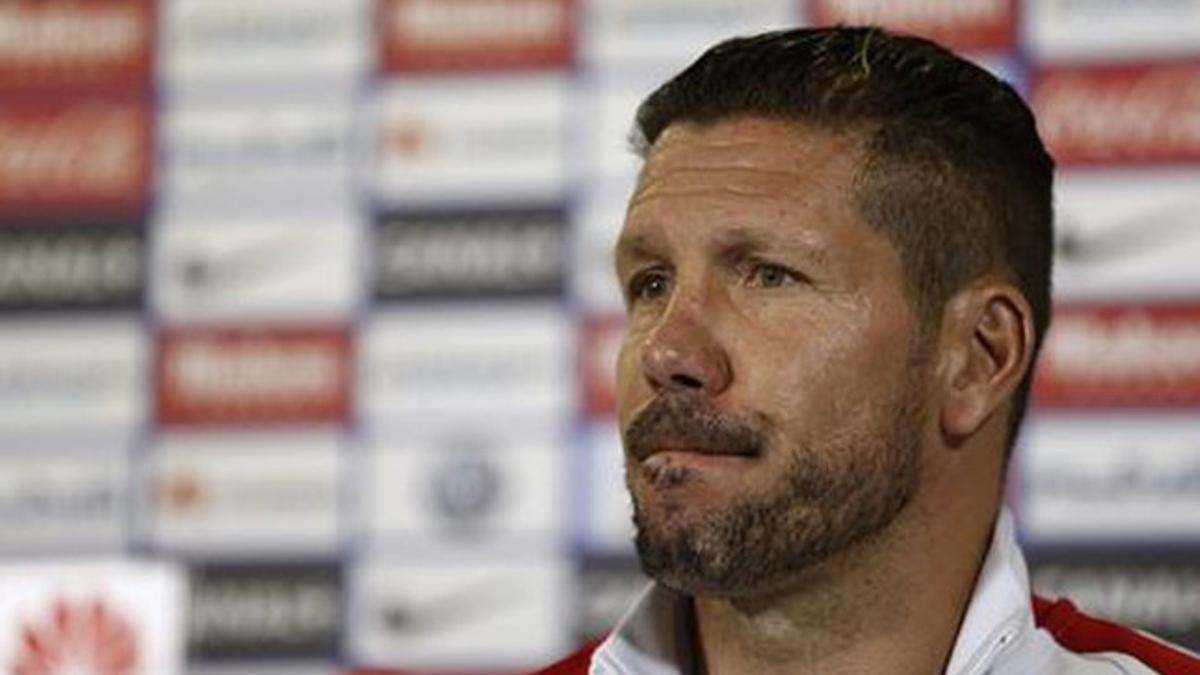 Simeone: &quot;Estoy tranquilo, volvería a repetir el planteamiento del Bernabéu&quot;