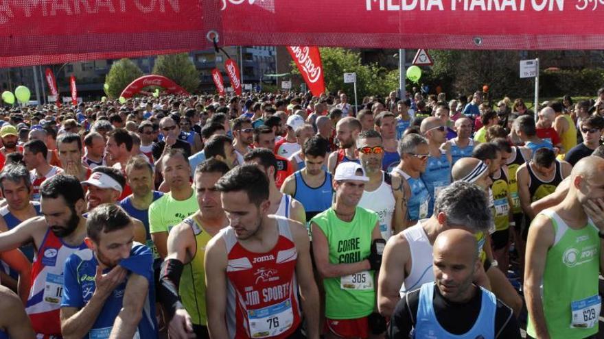 Agotados más de la mitad de los dorsales para la Media Maratón de Gijón
