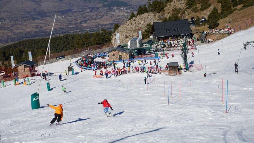 Les pistes d&#039;esquí gironines registren una bona ocupació tot i la manca de nevades