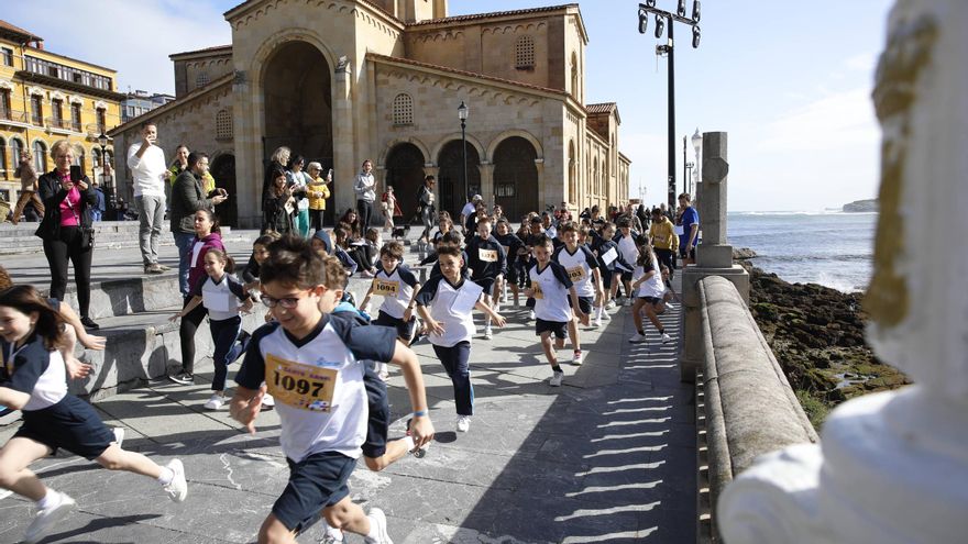 El colegio Santo Ángel acelera por una buena causa