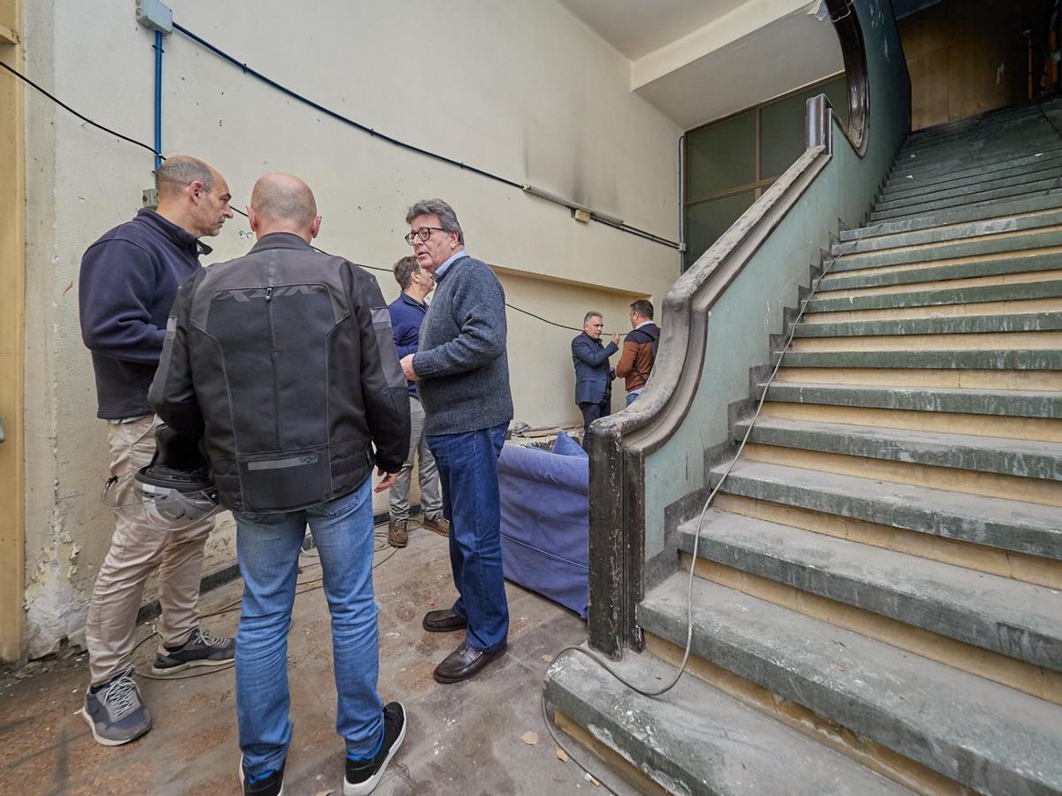 Inicio de las obras para recuperar el antiguo Teatro-Cine Baudet.