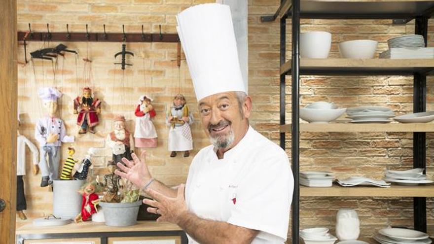 El cocinero, en &#039;Karlos Arguiñano en tu cocina&#039;.