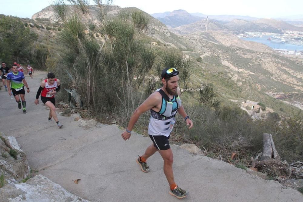 Ruta de las Fortalezas 2018 subida del Monte del Calvario