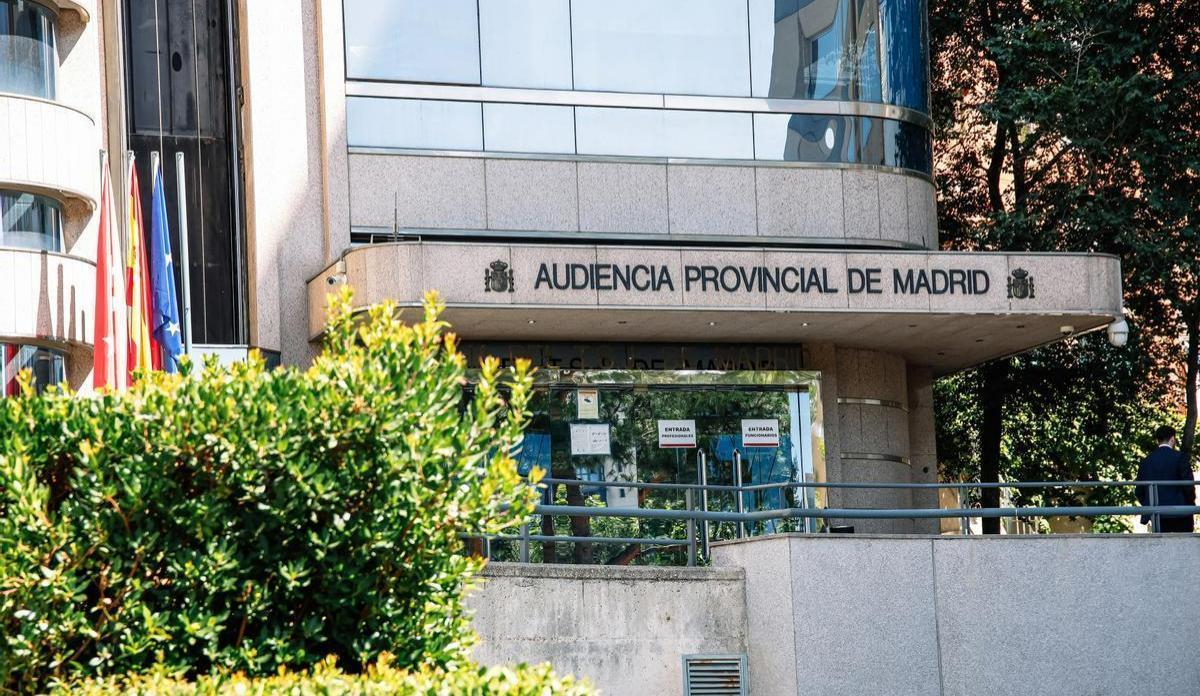 Audiencia provincial de Madrid.