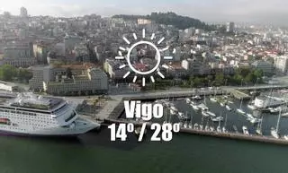 El tiempo en Vigo: previsión meteorológica para hoy, lunes 16 de junio