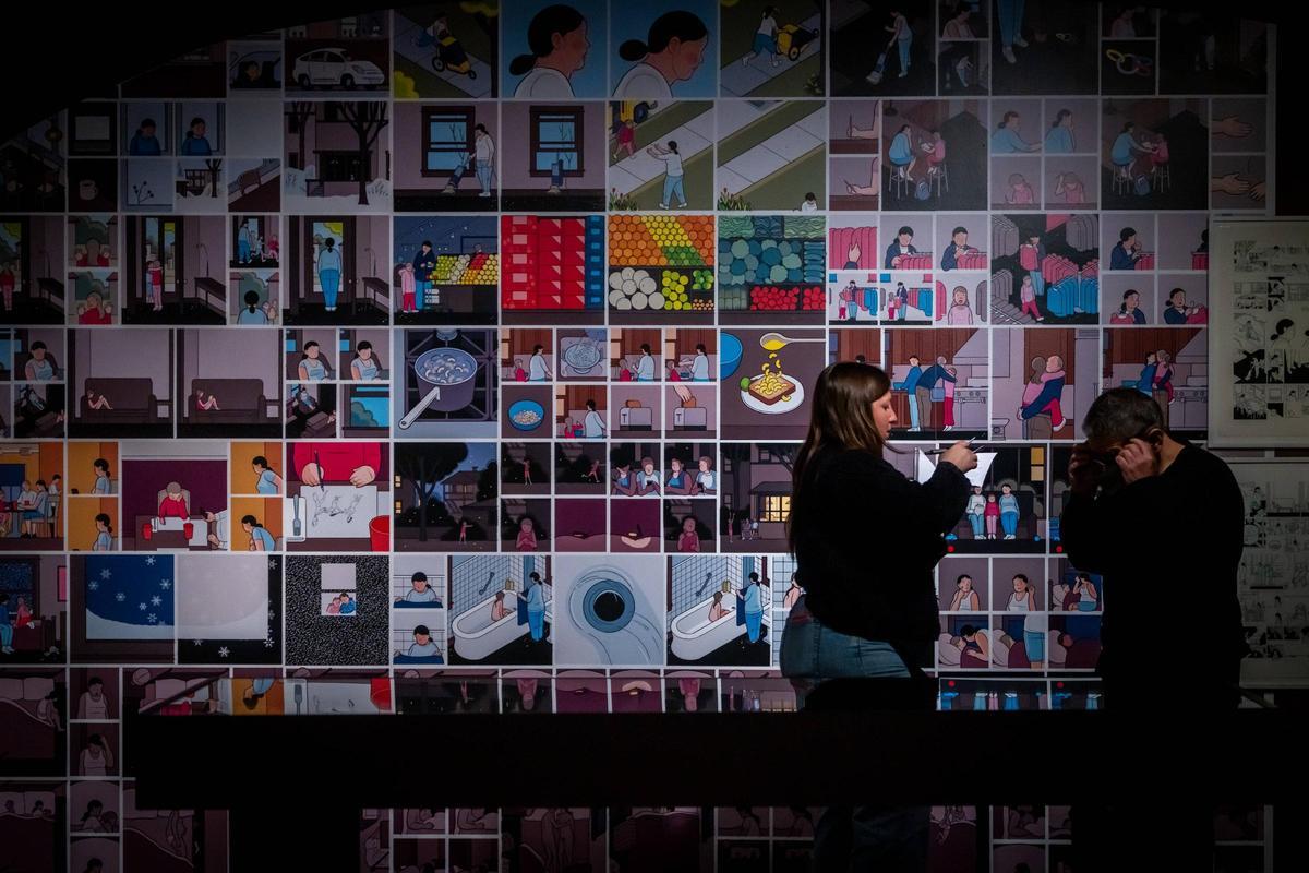 Exposición Chris Ware. Dibujar es pensar en el CCCB