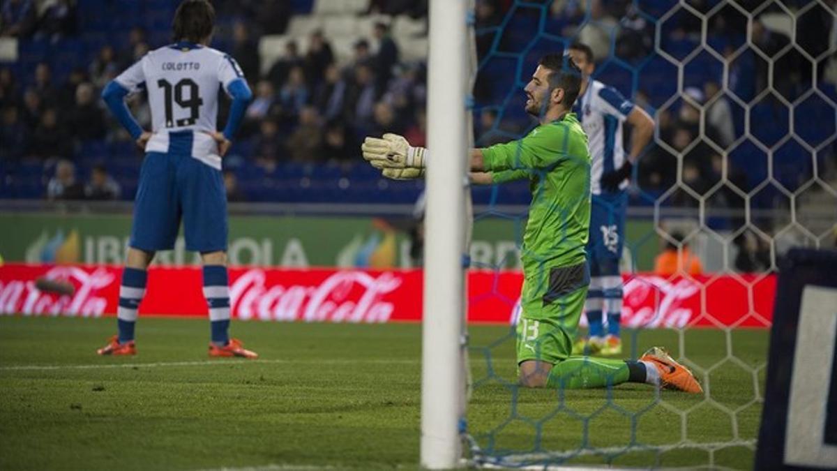 Kiko Casilla, en un partido de la pasada temporada.