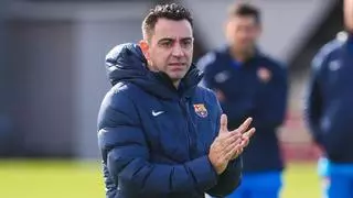 Problemas para Xavi de cara a su estreno ante el Espanyol