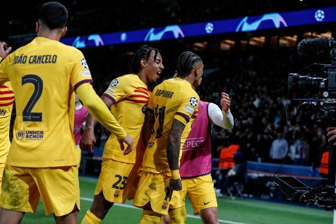 PSG - FC Barcelona, la ida de cuartos de final de la Champions League, en imágenes