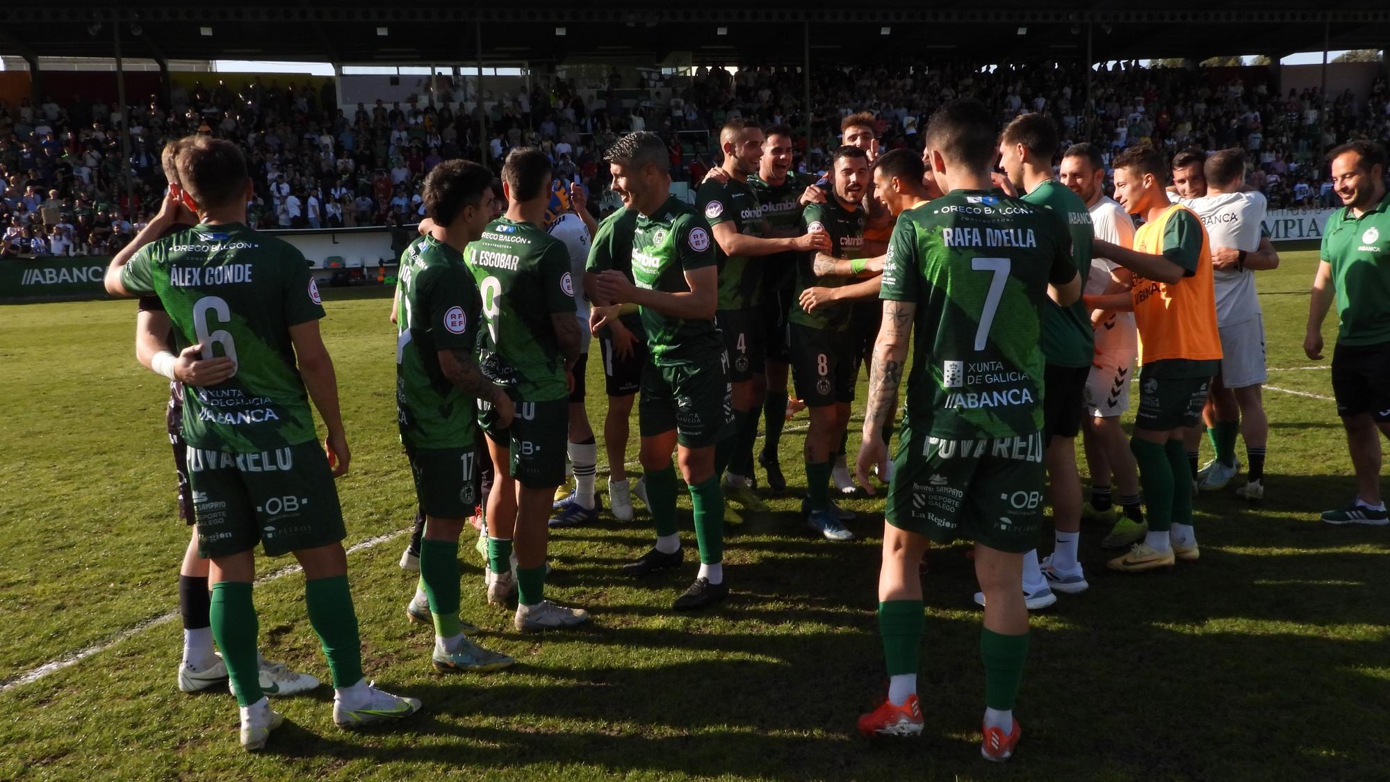 Las mejores imágenes del encuentro entre el Arenteiro y el Burgos Promesas (2-1)