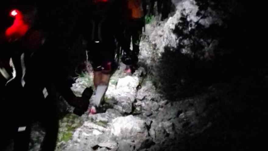 Feuerwehr rettet deutsche Radler aus dem Tramuntana-Gebirge auf Mallorca