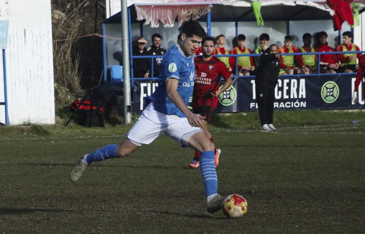 Partido en Los Barreros de esta temporada.  | A. P.