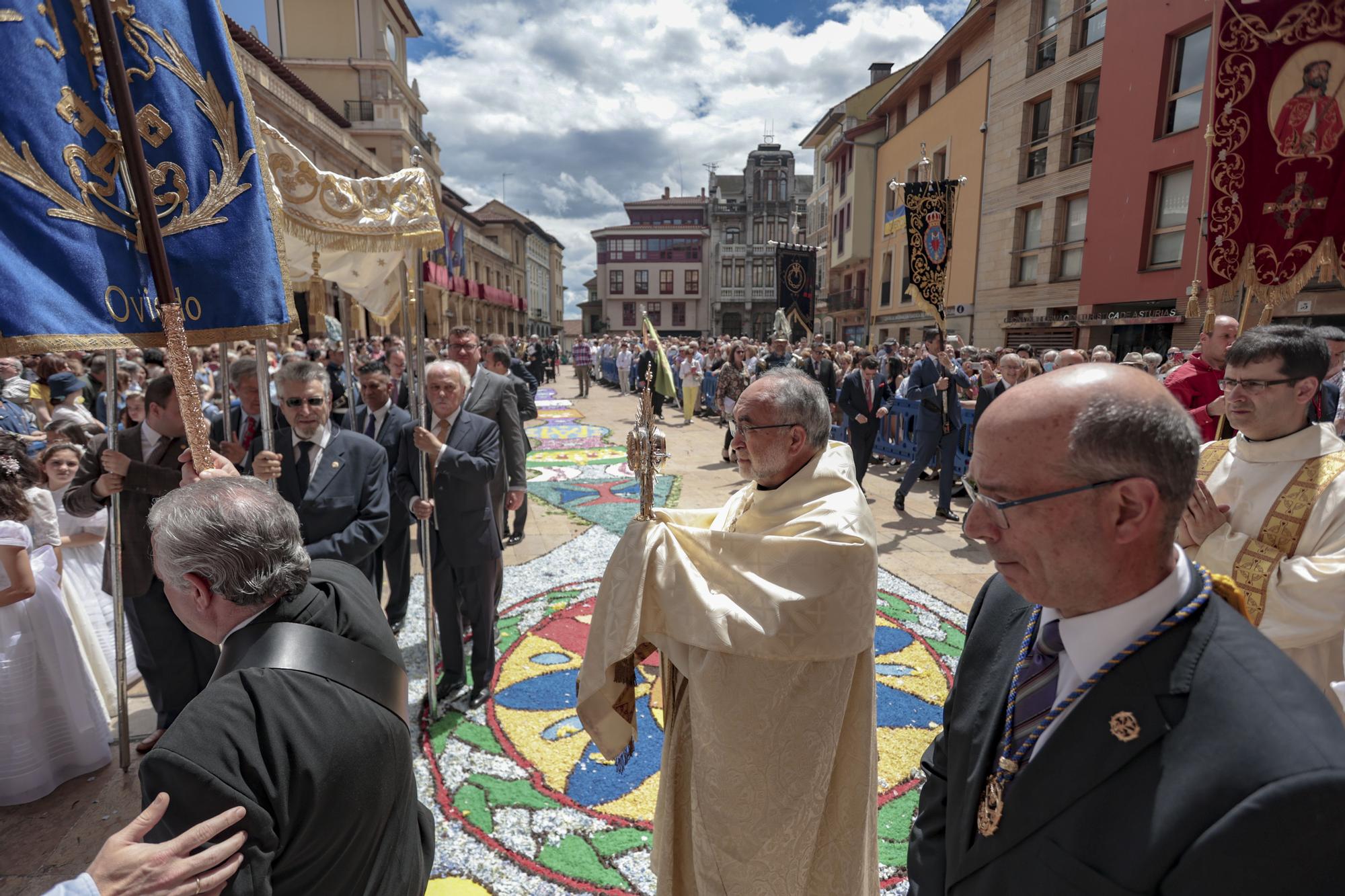 EN IMÁGENES: Celebración del Corpus en Oviedo