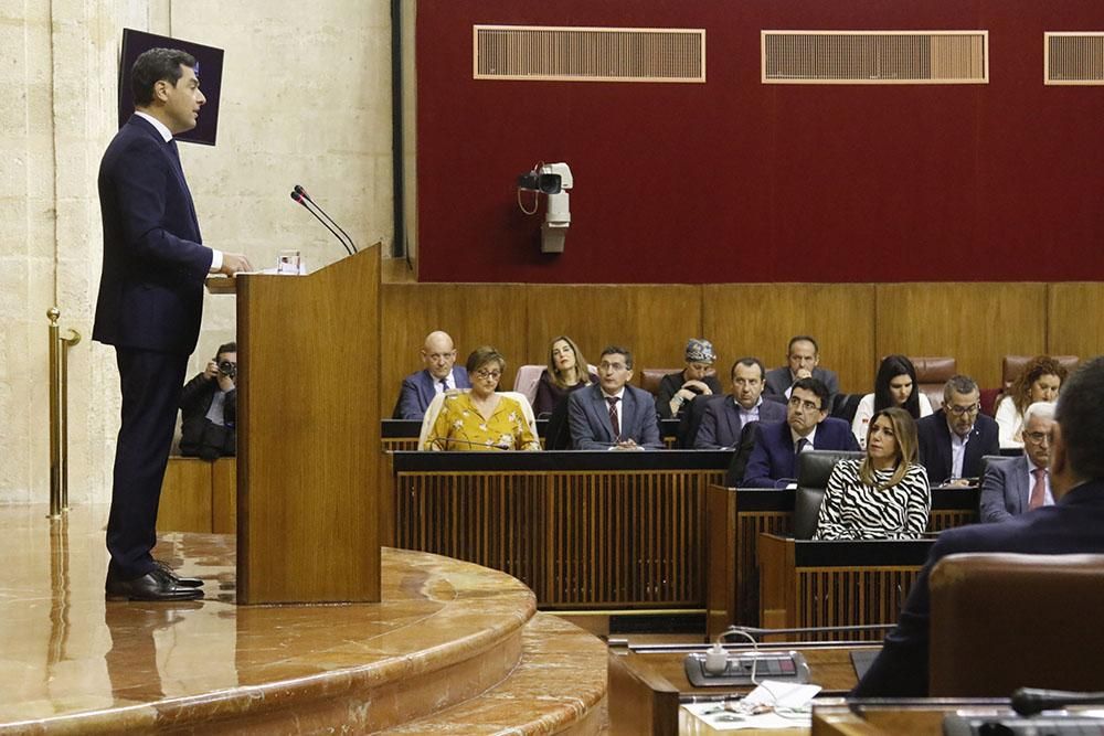 Discurso de investidura de Juanma Moreno