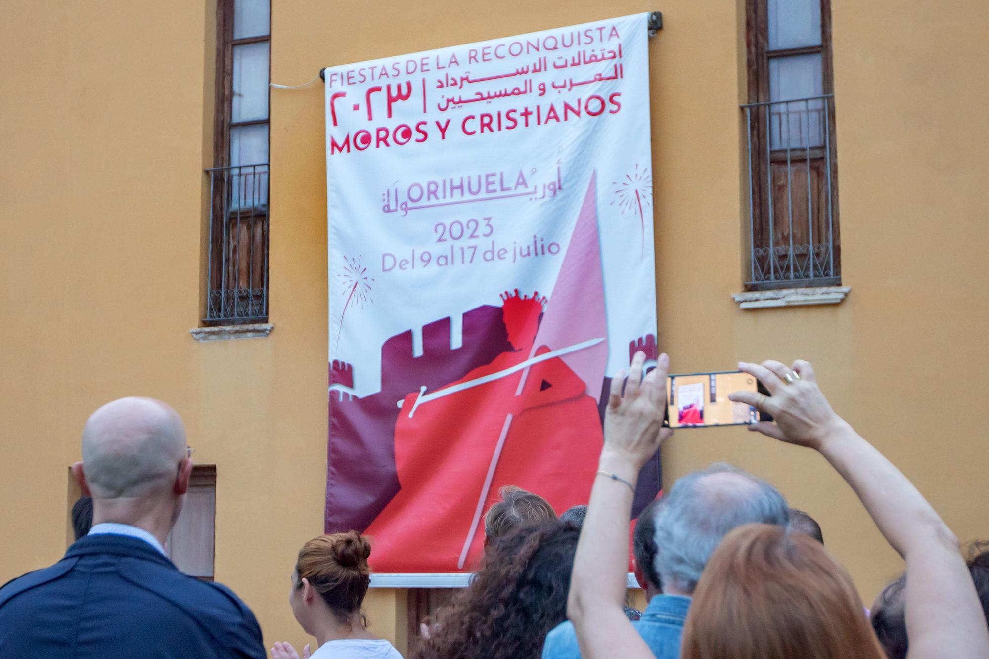 Presentación cartel Moros y Cristianos Orihuela 2023