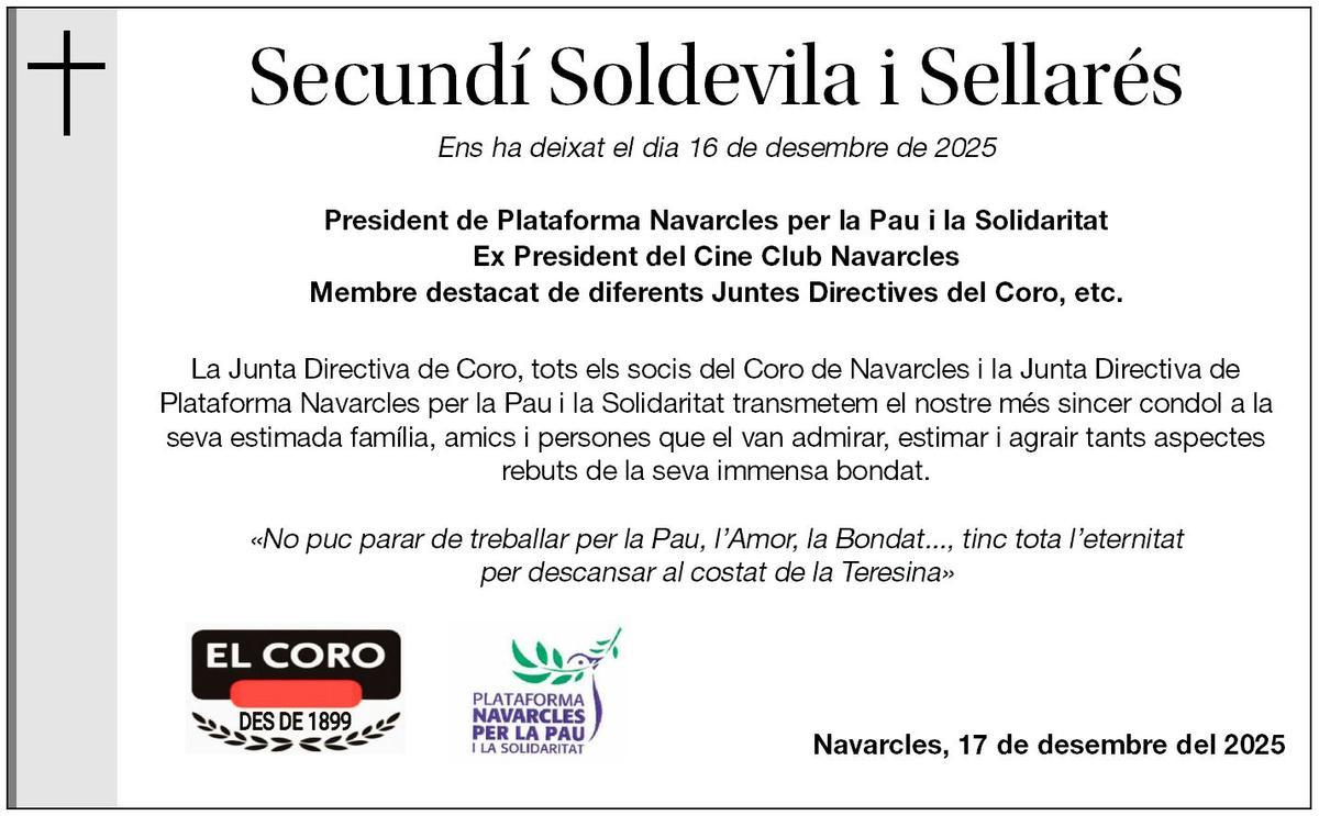 Secundí Soldevila Sellarés