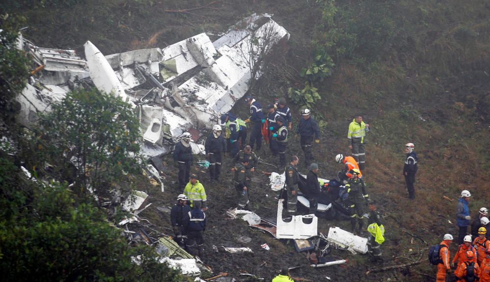 Accident d'avió a Colombia