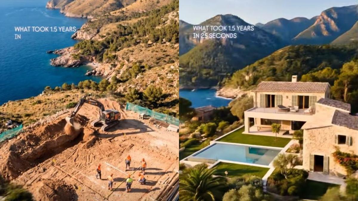 VIVIENDA DE LUJO MALLORCA | El anuncio publicitario de una constructora en la costa de Mallorca enciende las redes sociales