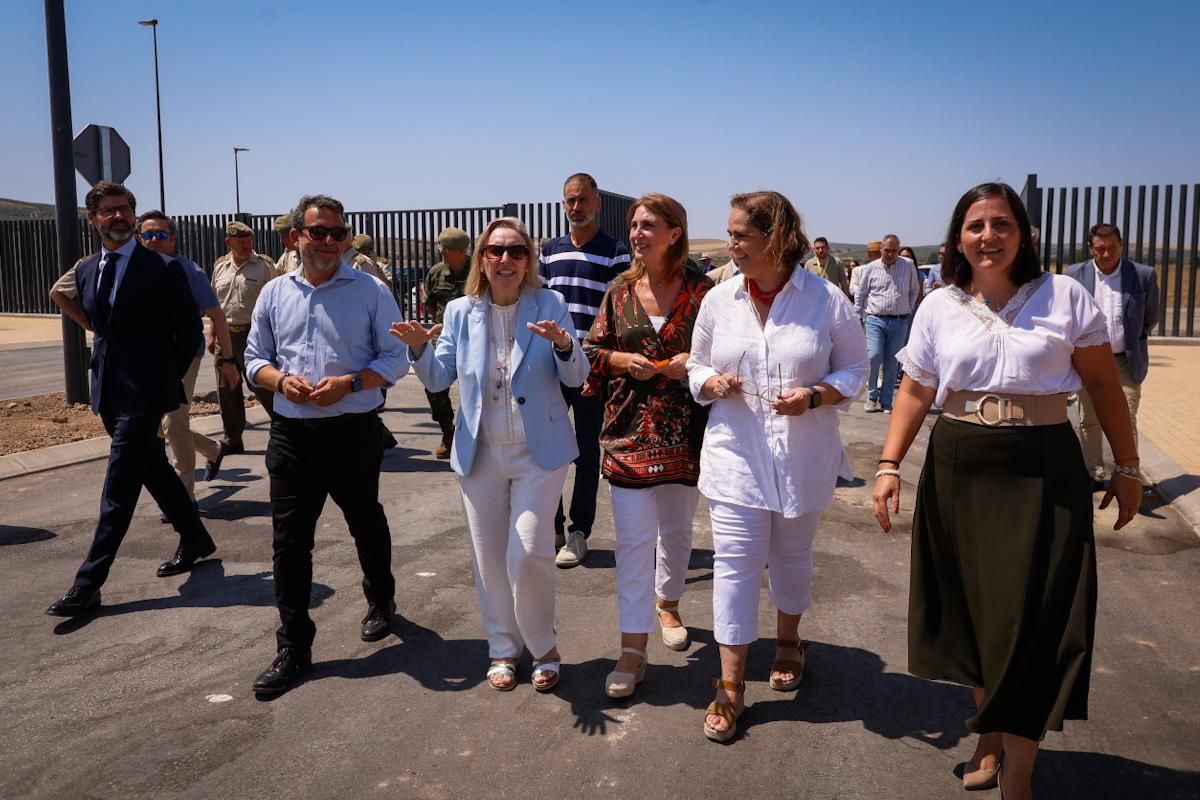 El Ejército recepciona las obras de urbanización de la Base Logística