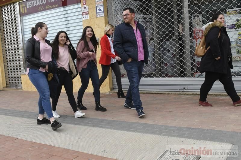 Procesión de Domingo de Ramos en La Hoya