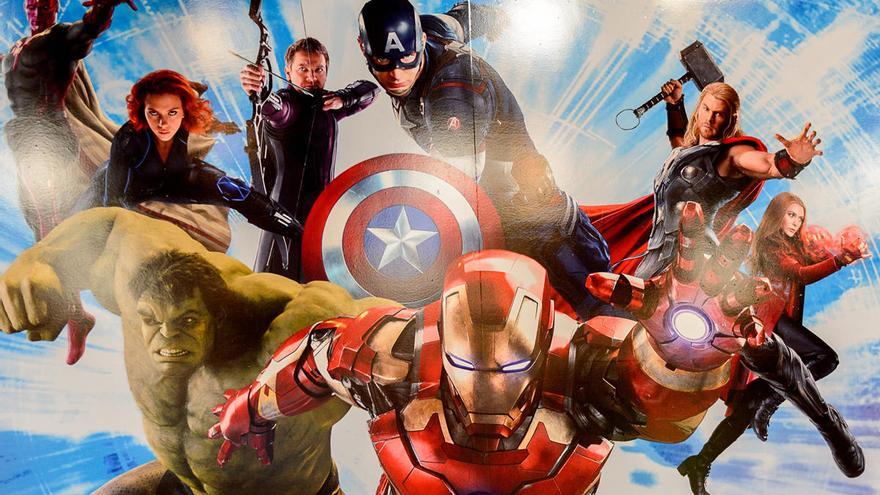 Una imagen de archivo de personajes del Universo Marvel.