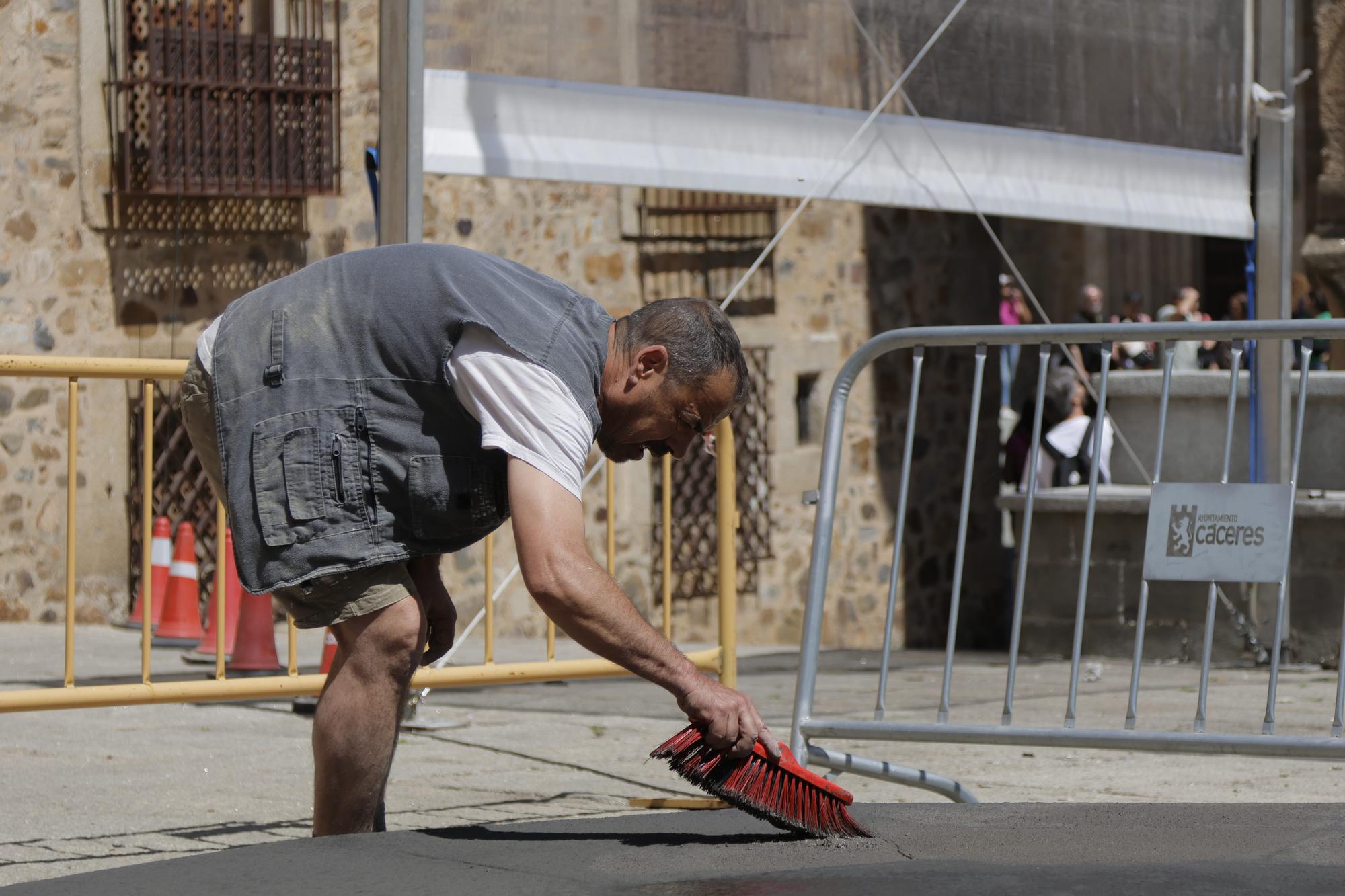 Fotogalería | Cáceres ya es el 'Desembarco del rey'