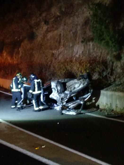 Un muerto en un accidente junto al túnel de San José