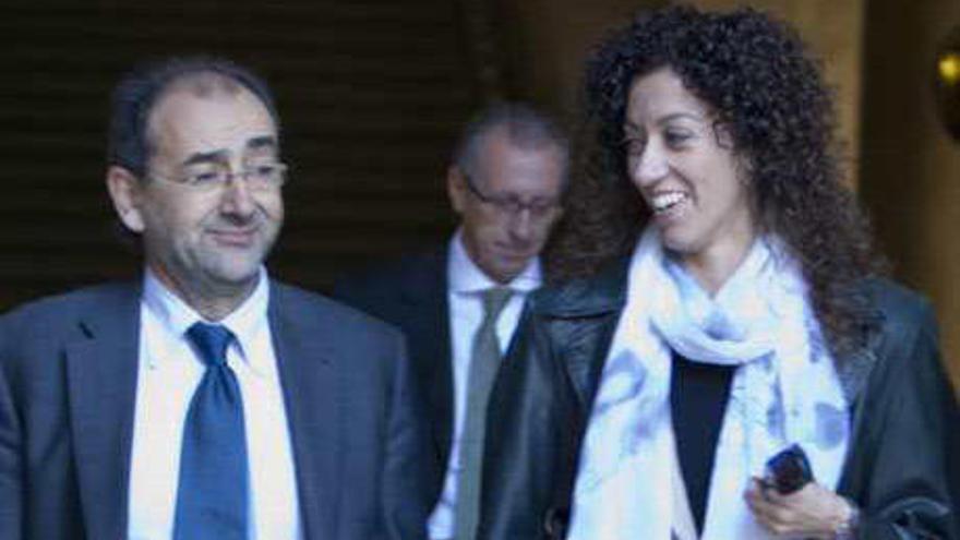 Virgilio Latorre y Raquel Cremades, de la acusación popular.