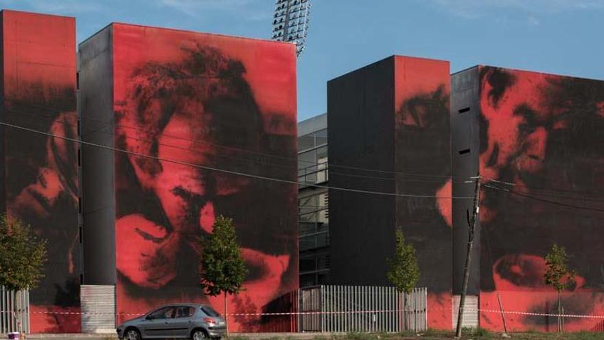 El Milestone Project exhibeix la primera obra de gran format al campus de Montilivi de la UdG