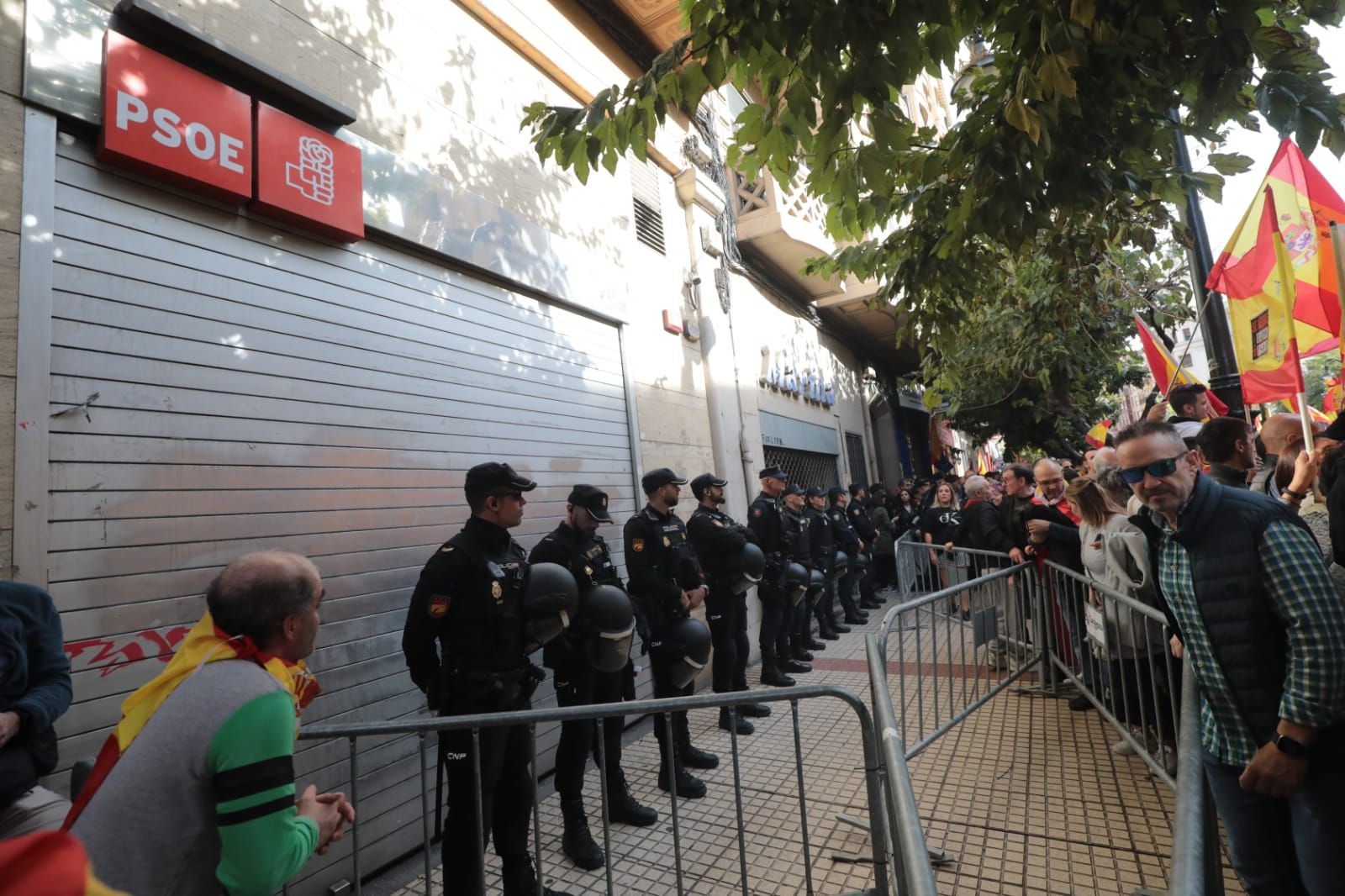 En imágenes | Manifestación de Vox contra la amnistía en Zaragoza