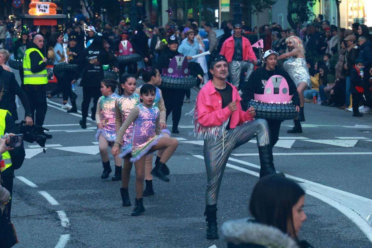 El Entroido vigués más colorido, en imágenes