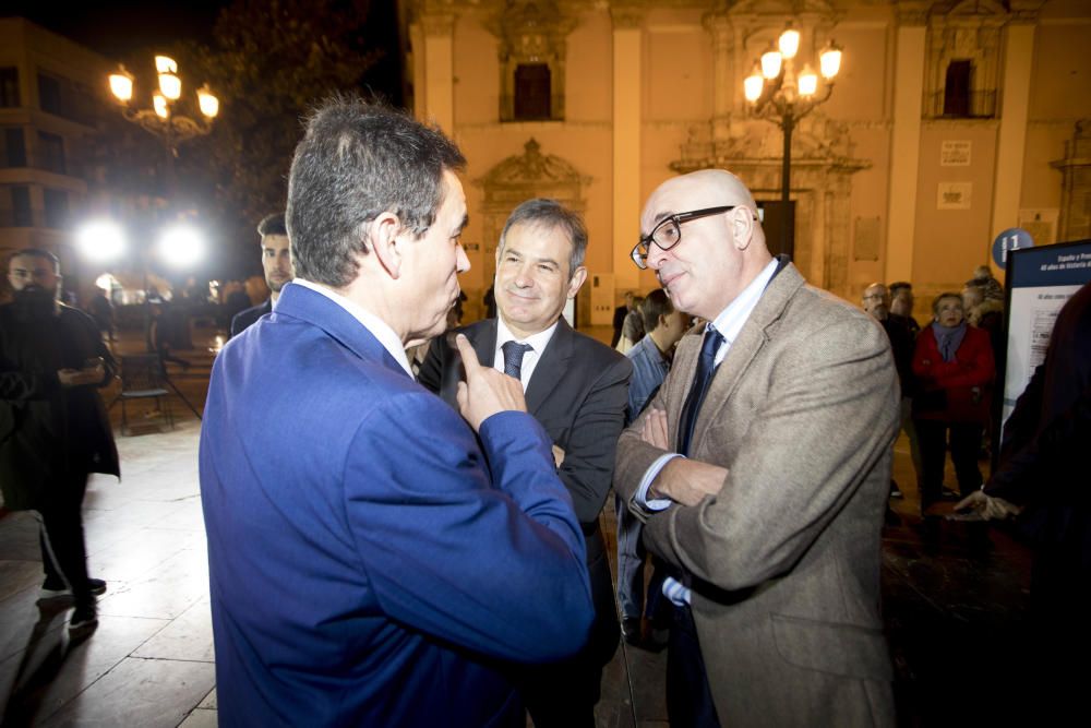 Inauguración de la exposición 'España y Prensa Ibérica: 40 años de historia democrática'