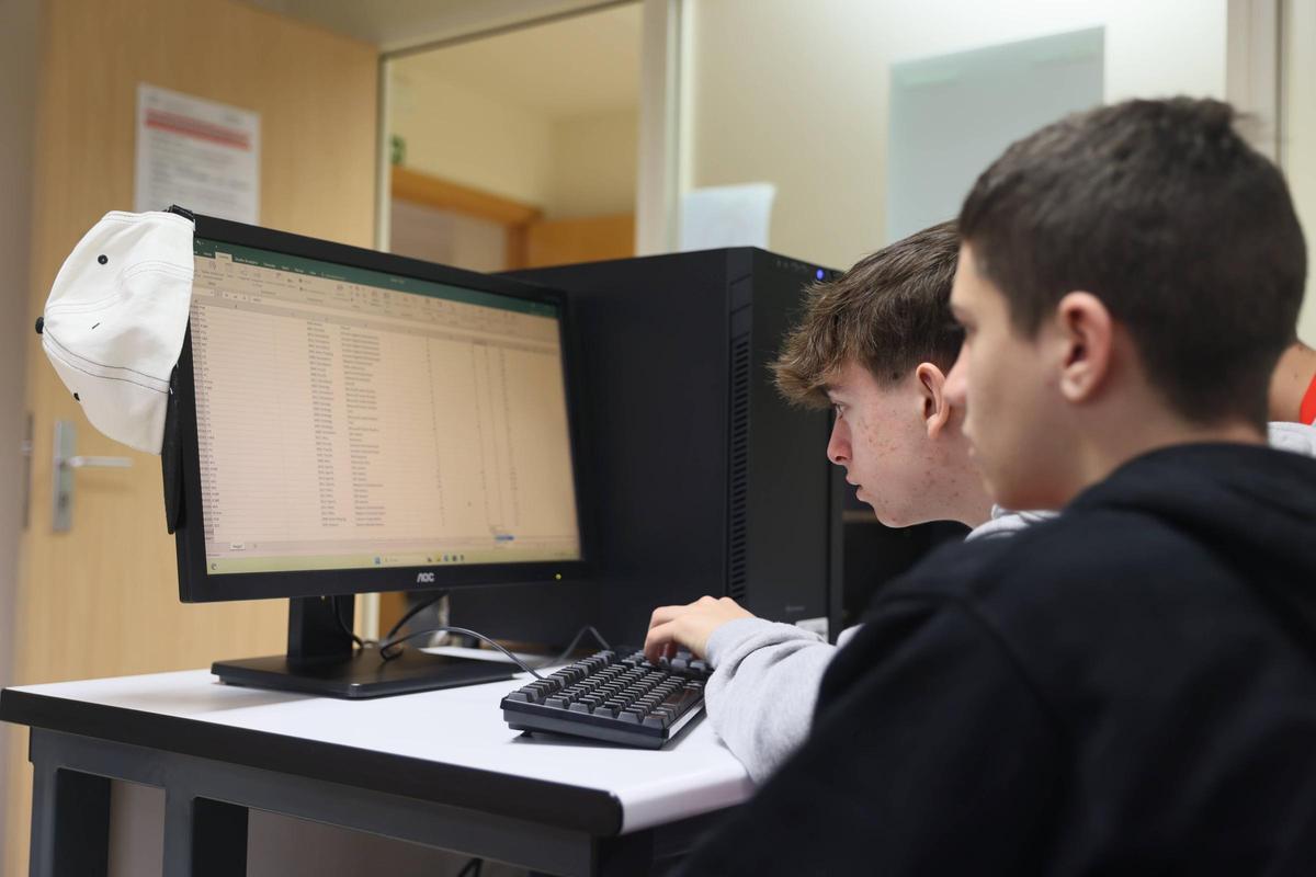 Un curso de informática.