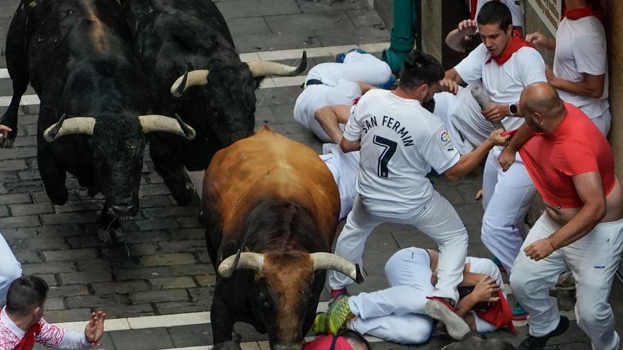 Herido un corredor de Castellón en el encierro de San Fermín del jueves