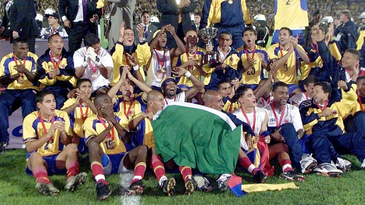 La selección de Colombia campeona de la Copa América en 2001