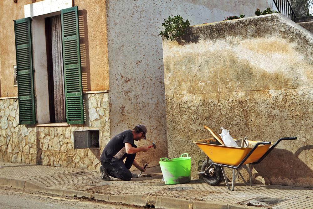 Nach den Wassermassen, in denen 13 Menschen starben, kam die beispiellose Hilfswelle. Die MZ war mehrmals in Sant Llorenç und Umgebung unterwegs.