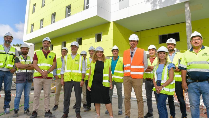 Obras del nuevo centro sociosanitario de Tamaraceite