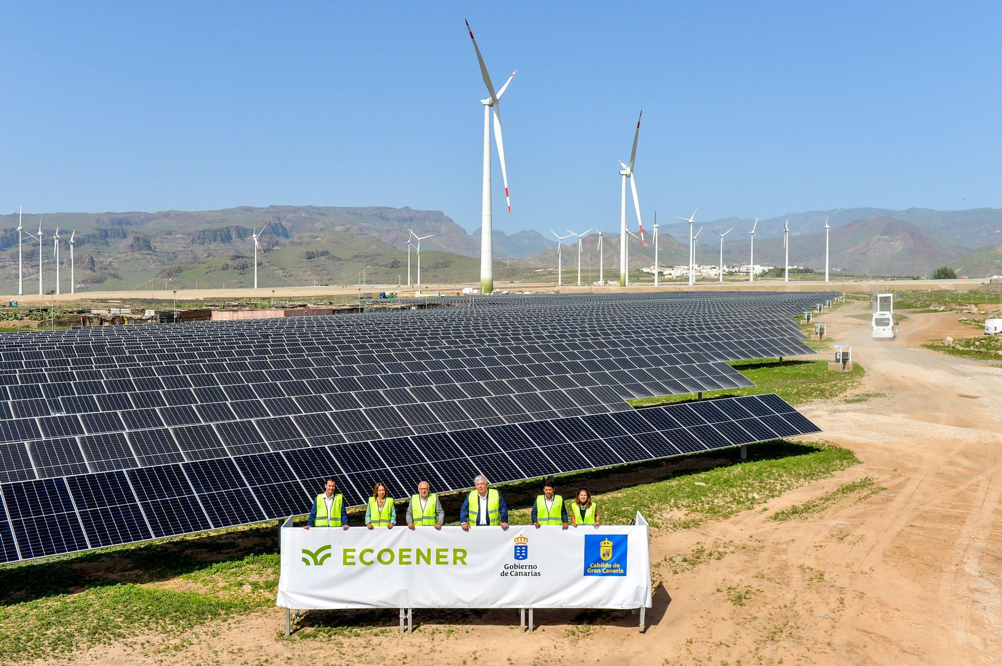 Inauguración del mayor complejo de generación de energía renovable de Canarias