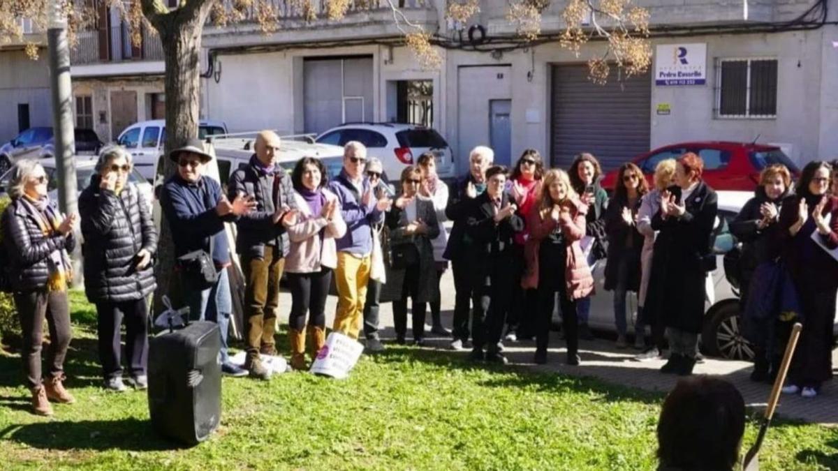 Árbol contra la violencia machista.