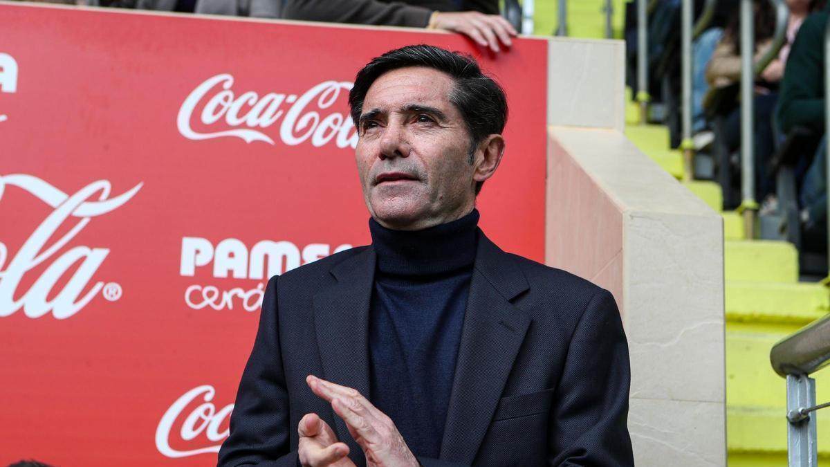 El análisis de Marcelino, después de la victoria del Villarreal ante el Elche: "Tiene mucho mérito lo que está haciendo el Villarreal"