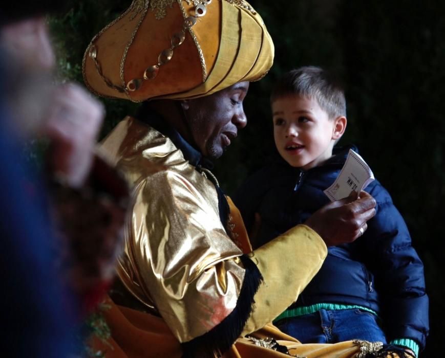 Recepción a los Reyes Magos en el Teatro Campoamor