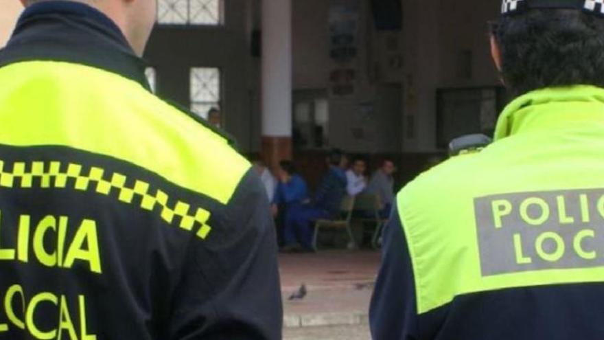 Agentes de la Policía Local, en una foto de archivo.