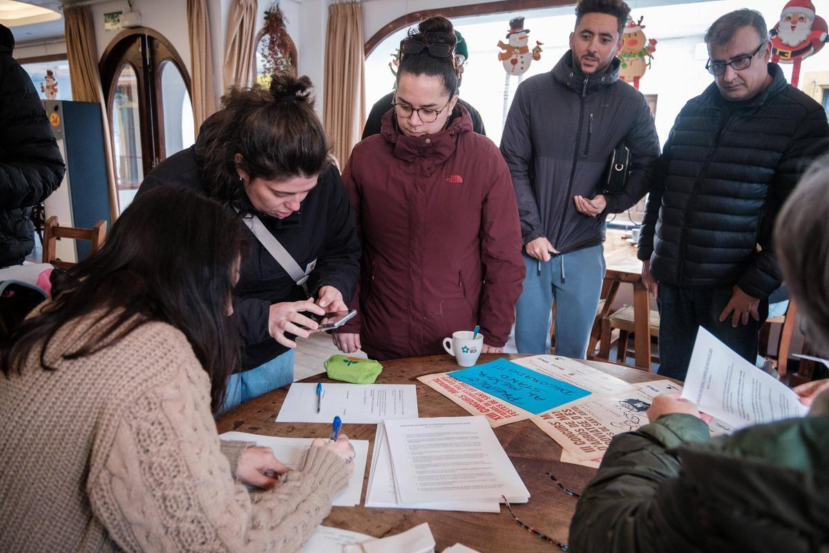 Las imágenes de la inscripción para el concurso del arroz de matanzas en Sant Antoni