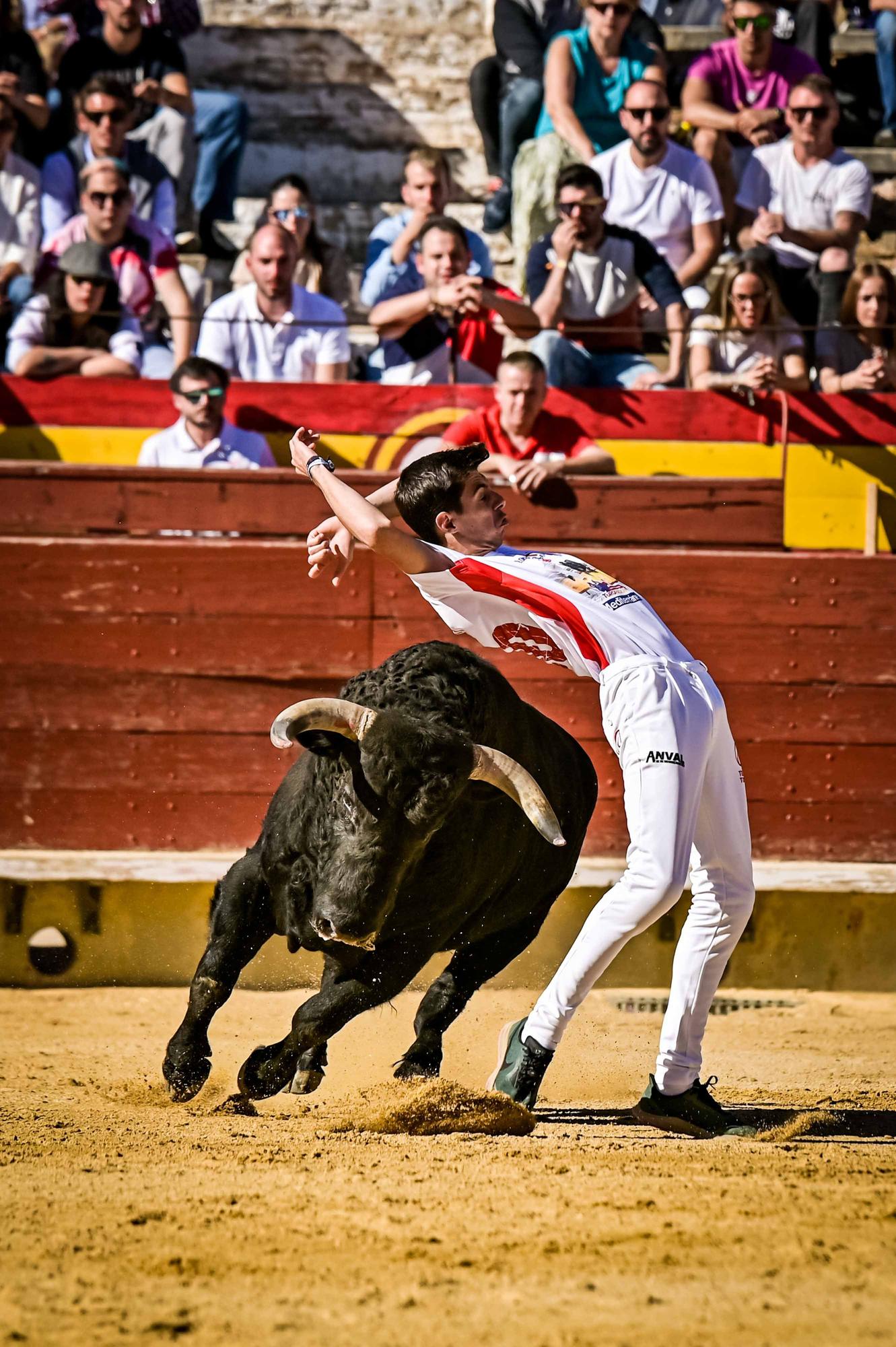 Final del campeonato de España de recortadores en Castelló