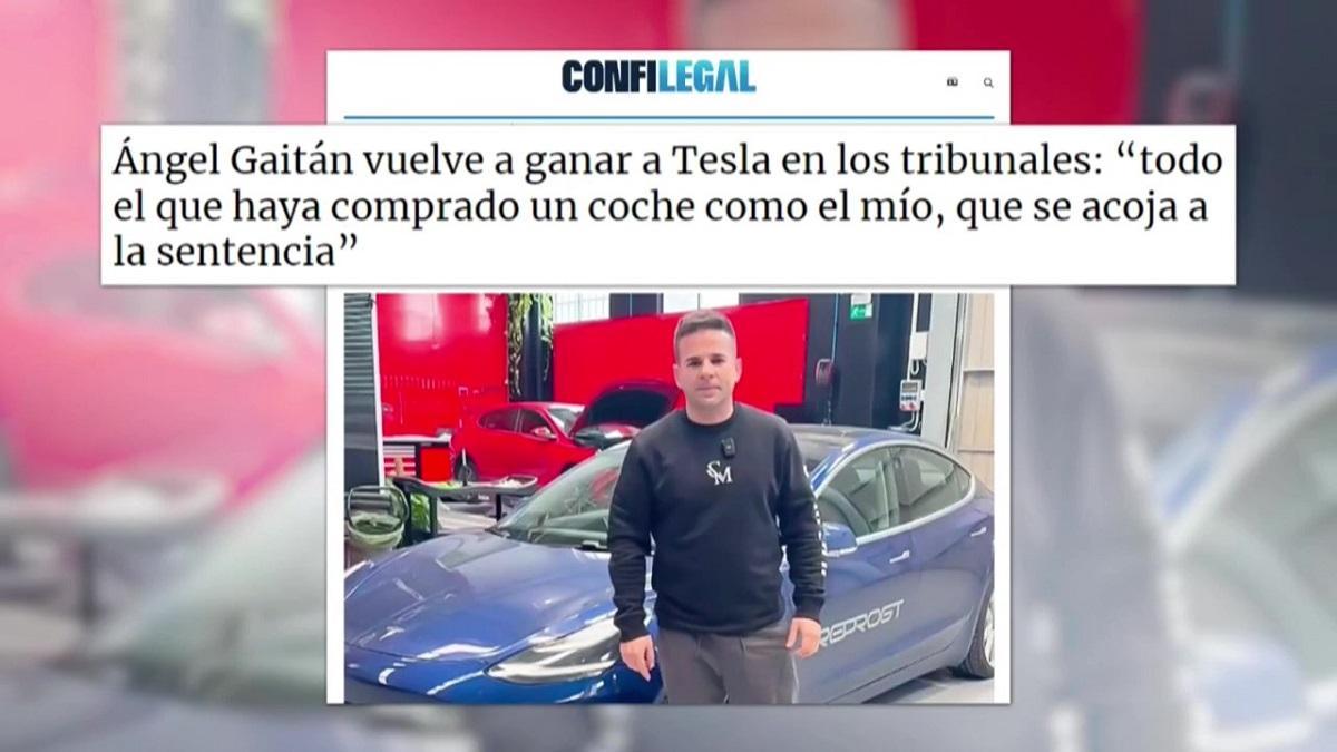Ángel Gaitán, el mecánico de Tiktok, vuelve a ganar a Tesla en los tribunales
